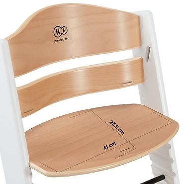 3d olovka: Kinderkraft STOLICA ZA HRANJENJE 2u1 ENOCK Natur+White Šifra — 5