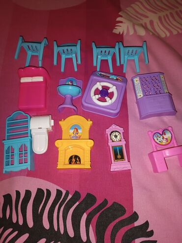 Yeni uşaq Barbie mebelləri
