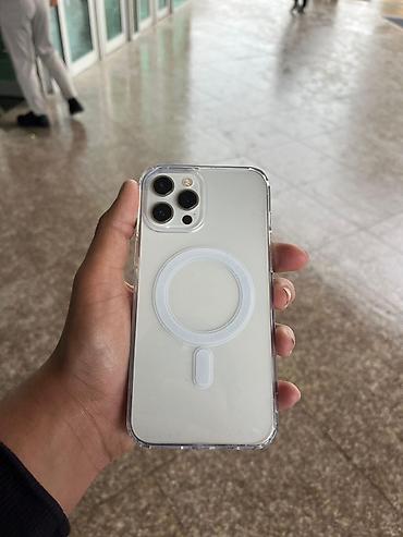 iphone xr barter: Şəffaf MagSafe uyumlu telefon qabı - Model uyğunluğu: iPhone 12 — 1