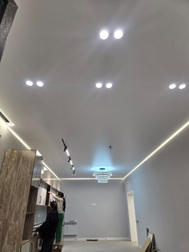 Натяжной потолок: Натяжной потолок Матовое, 3D потолки, Глянцевое Бесплатная консультация, Демонтаж, Бесплатный замер — 30