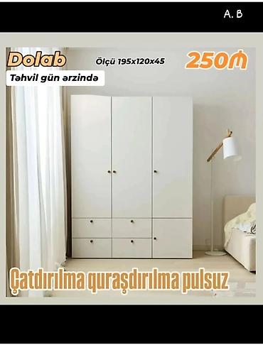 salon güzgüləri: Məhsul: Geniş həcmli paltar şkafları Xüsusiyyətlər: - Ölçülər: - — 8