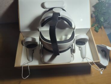 Видео оюндар жана приставкалар: Продаю Oculus quest 2 на 64гб, состояние хорошее, царапин на линзах