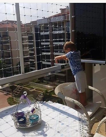 Uşaq və ev heyvanları üçün pəncərə/balkon təhlükəsizlik toru - at lalafo.az Uşaq və ev heyvanları üçün pəncərə/balkon təhlükəsizlik toru -