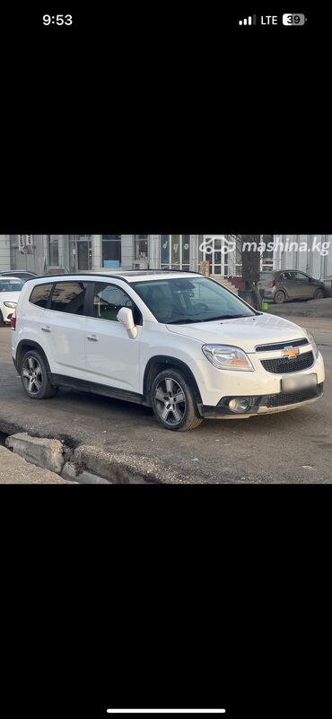 бар авто: Chevrolet Orlando: 2017 г., 2 л, Автомат, Газ, Вэн/Минивэн