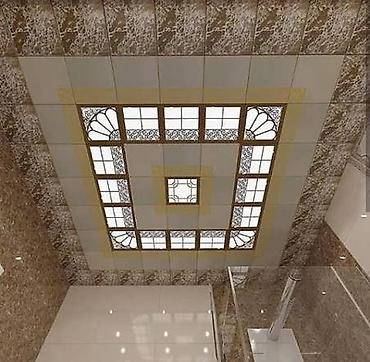 asma tavan hamam: Asma tavan, Şüşə, Suyadavamlı — 3