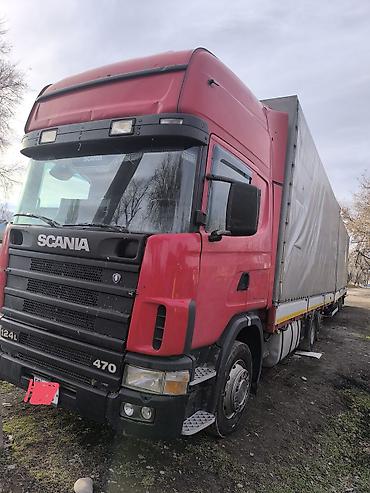 belarus 82: Тягач, Scania, 2004 г., Тентованный — 1