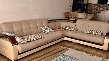Divanlar: Künc divan, İşlənmiş, Açılan, Bazalı, Parça, Çatdırılma yoxdur — 1