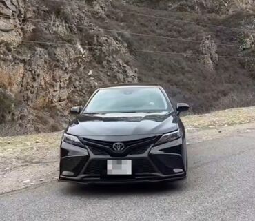 Аренда авто под такси: Аренда авто в Оше Toyota Camry (чёрный седан, комплектация с — 2