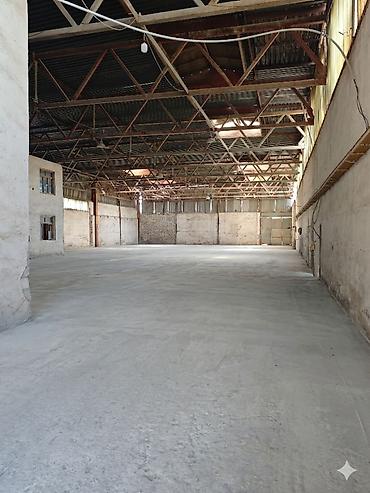 otaq icarə: İcarəyə anbar/istehsalat sahəsi – 1400 kv.m - Ümumi sahə: 1400 kv.m — 5