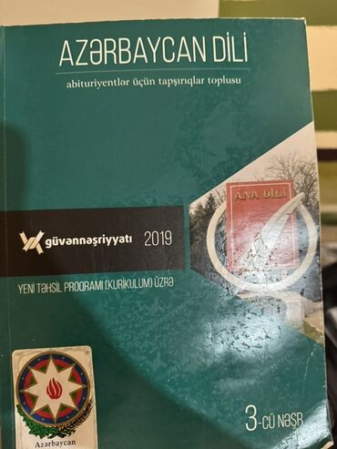 Abituriyentlər üçün "Azərbaycan Dili" fənnindən tapşırıqlar toplusu
