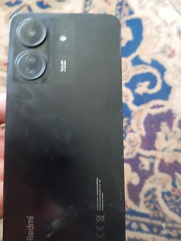 note 3: Redmi, Redmi 13C, Б/у, 128 ГБ, цвет - Черный — 1