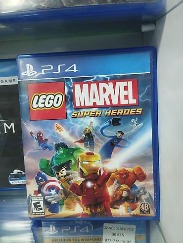 cd disk: LEGO Marvel Super Heroes – PS4 üçün oyun diski - Platforma — 1