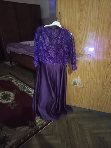 arxasi uzun qabagi qisa donlar: Вечернее платье, Макси, XL (EU 42)