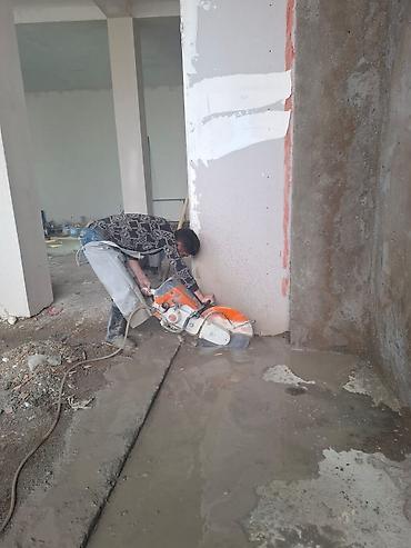 tam insaat: Beton kəsimi xidməti - Peşəkar stasionar və əl tipli kəsim — 4
