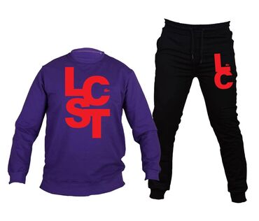 Trenerke: Komplet, L (EU 52), Lacoste, bоја - Ljubičasta, Pamuk — 3