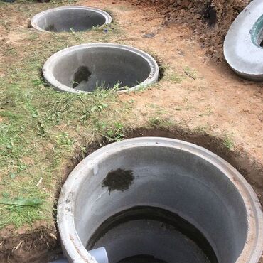 Железобетонные (ЖБИ) кольца для септика: ЖБИ кольца под ключ установка ! Двух и трех камерные Под септики — 4