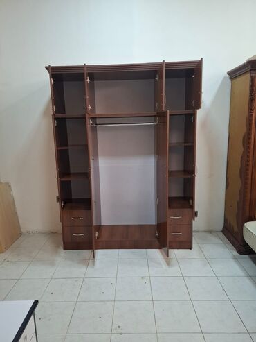 шкаф под стиральную машину: Açılan, 4 qapılı Düz dolab, Qarderob, paltar dolabı