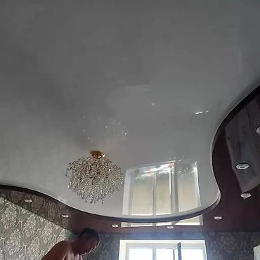 Натяжной потолок: Натяжной потолок Матовое, 3D потолки, Глянцевое Бесплатный замер, Гарантия, Монтаж — 11