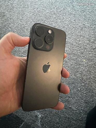 iphone 15 телефон: IPhone 15 Pro, Б/у, 256 ГБ, Black Titanium, 93 % — 1