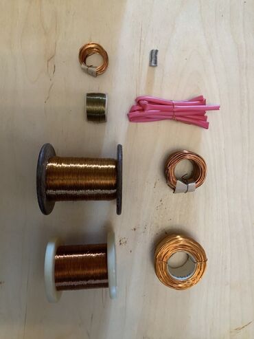 электроника магнитафон: Набор медной проволоки, предназначенный для радиомонтажных работ