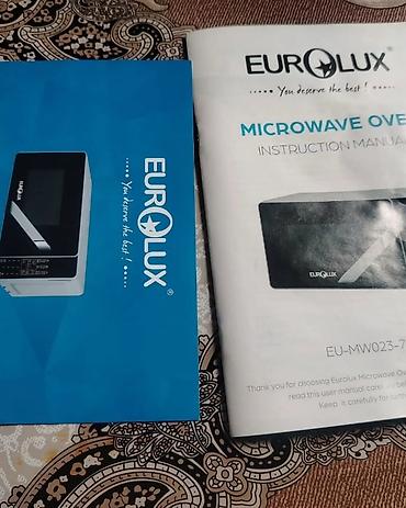 turk qaz sobası: Eurolux mikrodalğalı soba – EU-MWO23-75RE - Həcmi: 23 litr - Güc: 700 — 2