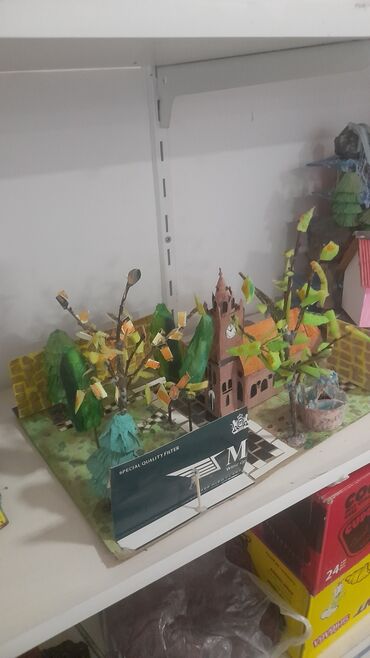 Digər ev dekoru: Məhsul: Əl işləri maket kompozisiyaları Təsvir: - Təbii budaqlar — 4