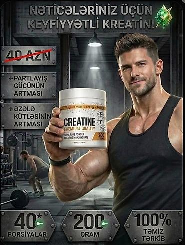 Kreatin Çəki: 201 - 500 g, Yeni