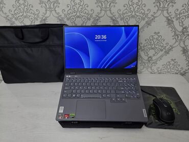 ноутбук купить бишкек: Ноутбук, Lenovo, 16 ГБ ОЭТ, AMD Ryzen 7, 15.6 ", Колдонулган, Оюндар үчүн, эс тутум NVMe SSD