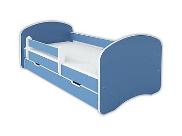 patike dior: Krevet sa Fiokom i Dušekom 180×80 cm Happy III Plavi Opis: - Dečiji — 1