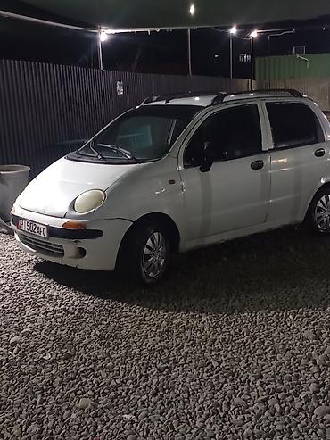 devo tiko: Daewoo Matiz: 2000 г., 0.8 л, Механика, Бензин, Хэтчбэк — 2