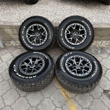 Колеса в сборе: Колеса в сборе 285 / 70 / R 17, Лето, Б/у, Комплект, Внедорожные (АТ/МТ), Литые, отверстий - 6 — 2