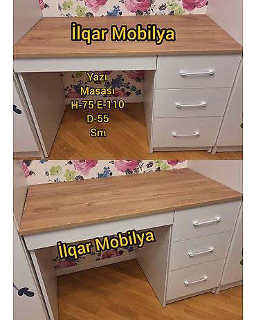Oğlan və qız üçün, Yeni, Siyirməli, Yazı masası, Stulsuz