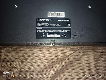 HOFFMANN 40E3400 LED TV - Ekran diaqonalı: 40 düym - Enerji girişi