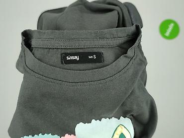 t shirt basic oversize: Sinsay, T-shirt damski, rozmiar S — 4