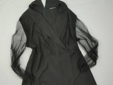 eleganckie sukienki z piórami: Shein Curve, Sukienka damska, rozmiar 2XL