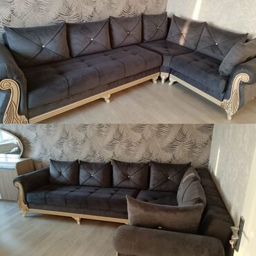 Künc divan, İşlənmiş, Açılan, Bazalı, Çatdırılma yoxdur