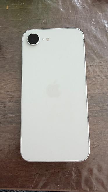 hile mobile: IPhone 16e, 256 GB, Ağ, Zəmanət — 1