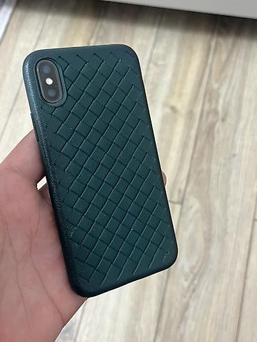 redmi 15 с: IPhone X, Б/у, 64 ГБ, Space Gray, Чехол, 100 % — 1