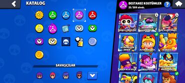 Bayram kostyumları: Brawl Stars oyun hesabı 50k dı full çox gözəl güvənli hesapdı 22 ədəd — 5