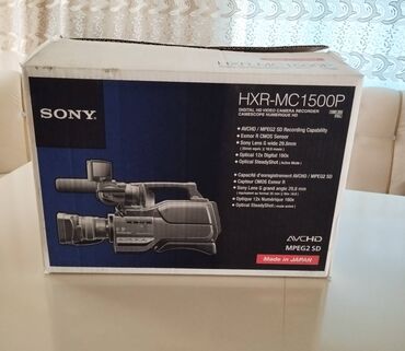 Videokameralar: Sony HD 1500 Super Vəziyyətdədir sıfırdan özümdə olub toy görmüyən — 5