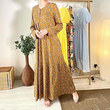 Повседневные платья: Летящие, женственные, очаровывающие тонкие платья — один из самых — 9