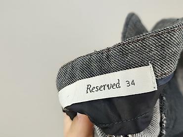 zwrot c: Reserved, Spodnie materiałowe damskie, rozmiar XS — 4