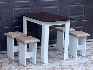 Masa və oturacaq dəstləri: Yeni, 4 stul — 16