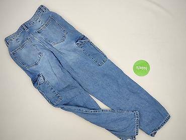 jeans bhs: Sinsay, Spodnie cargo damskie, rozmiar S — 3