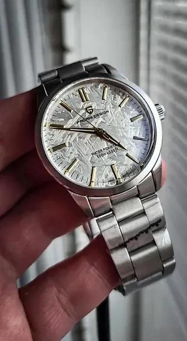 Ručni satovi: PAGANI DESIGN PD-1734 sat -White / Bela- Grand Seiko Homage Potpuno — 2