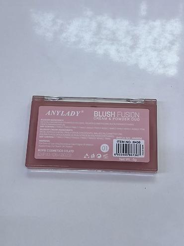 too faced: Румяна AnyLady Blush Fusion Cream & Powder Duo, оттенок 01 - — 2