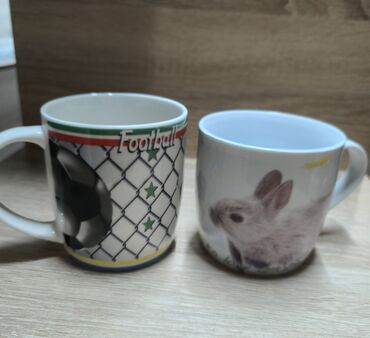 Стаканы: Набор разномастных кружек, 16 штук. За все 600 сом — 4