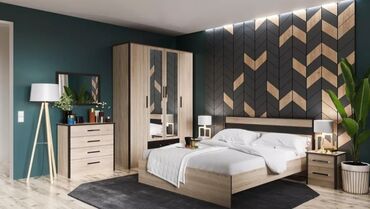 Yataq otağı dəstləri: 2 təknəfərlik çarpayı, Dolab, Komod, Termo, Rusiya, Yeni — 28