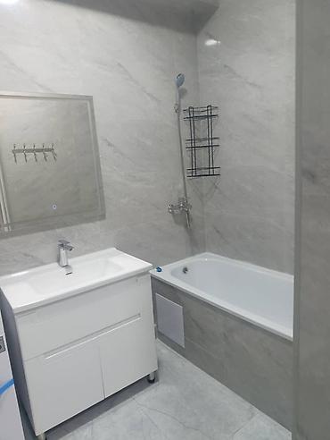 квартира с панорамными окнами: 1 комната, 37 м², Кок-Жар мкр Элитка, 10 этаж, Дизайнерский ремонт — 4