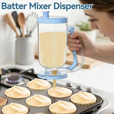 Аксессуары для кухни: Xəmiri Qarışdırıb Paylayıcı Dispenser - 2-si 1-də dizayn: eyni qabda — 2